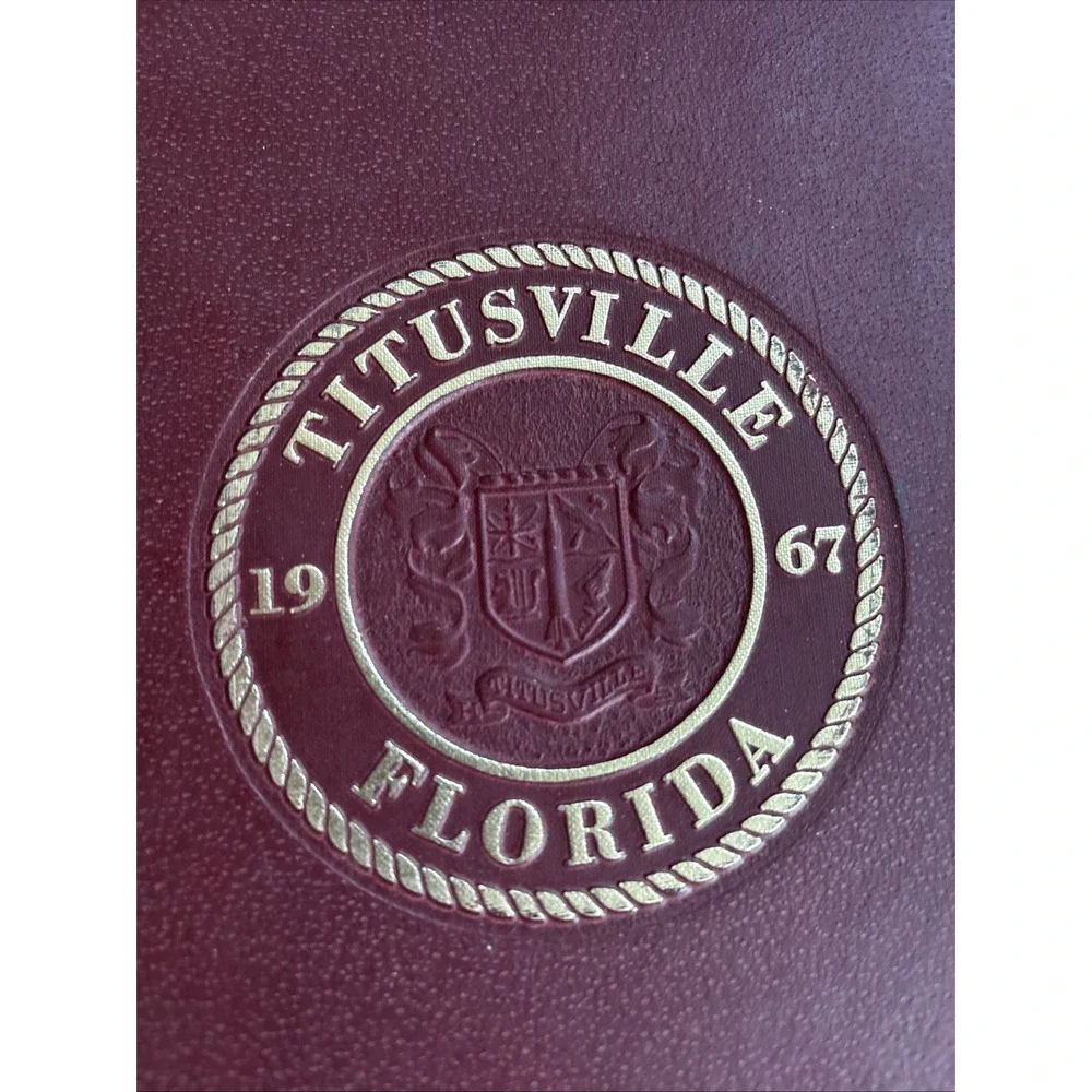 1967 TITUSVILLE Terriers Florida HIGH SCHOOL YEARBOOK Vintage Rare Space Coast